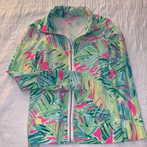 Lilly Pulitzer Zip Up Long Sleeve